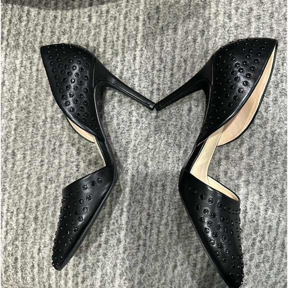 Women’s French Connection black studded heels, size 8.5, EUC! - Picture 5 of 9